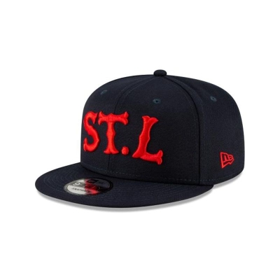St. Louis Cardinals Gorra | New Era MLB Ligature 9fifty Snapback Cap Mexico - Rojos